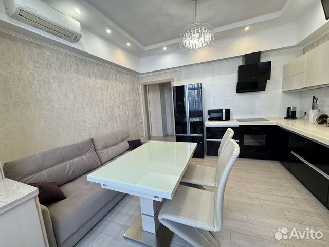 

1-к. квартира, 60 м², 2 кровати
