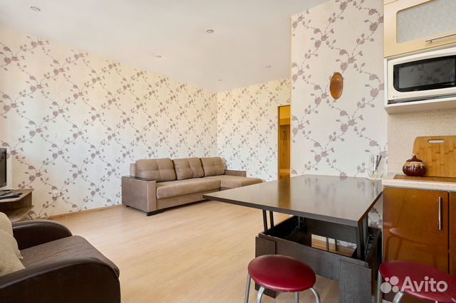 

Квартира-студия, 32 м², 2 кровати