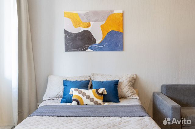 

Квартира-студия, 28 м², 2 кровати