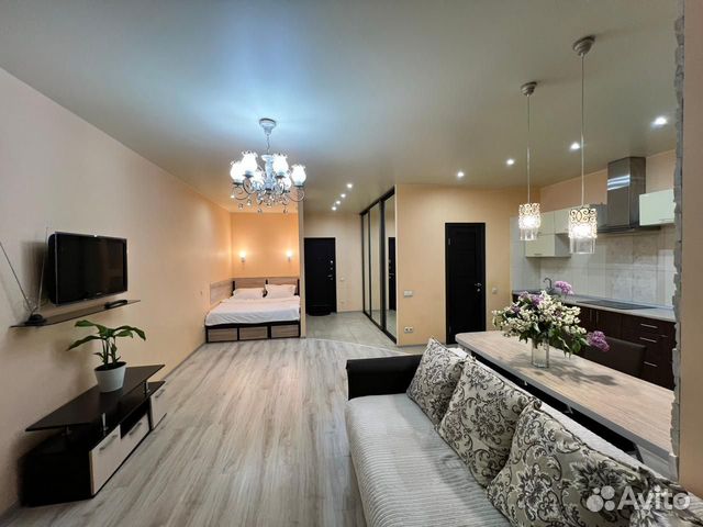 

Квартира-студия, 50 м², 3 кровати
