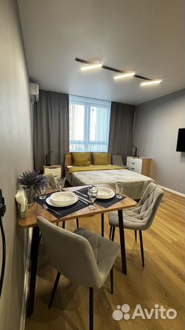 

Квартира-студия, 30 м², 2 кровати