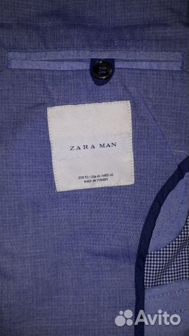 Пиджак Zara хлопок, в отличном состоянии Пиджак Zara хлопок, в отличном состоянии