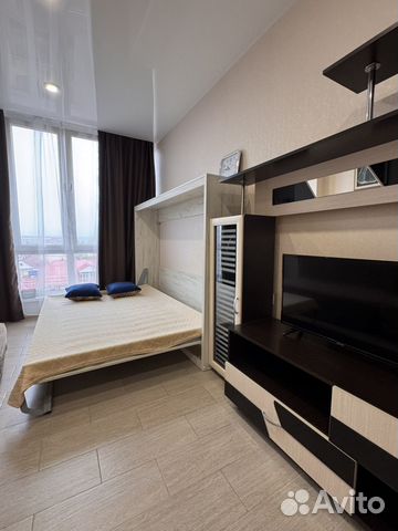 

Квартира-студия, 24 м², 2 кровати
