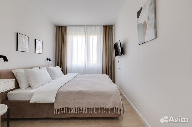 

2-к. квартира, 45 м², 2 кровати