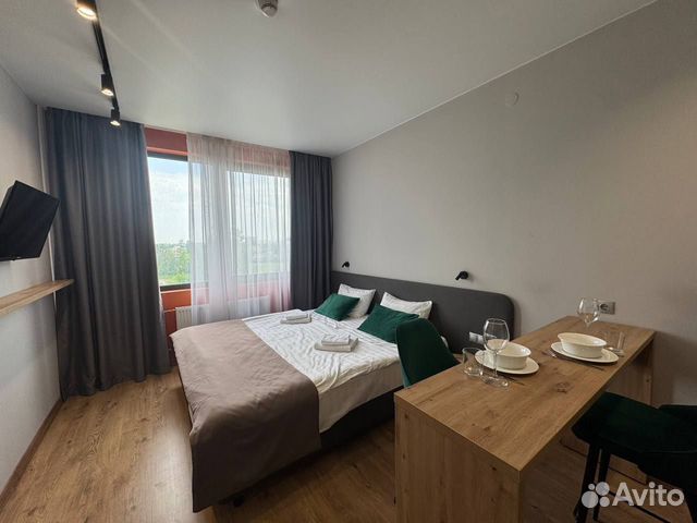 

Квартира-студия, 25 м², 1 кровать