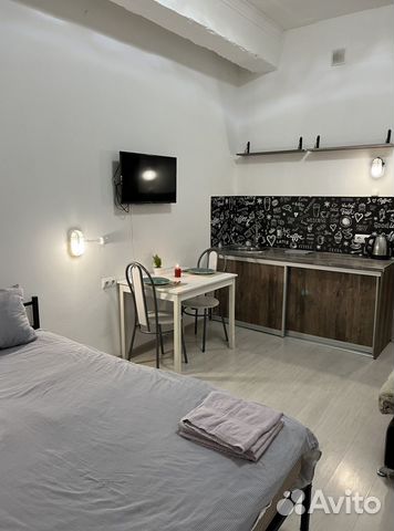 

Квартира-студия, 25 м², 2 кровати