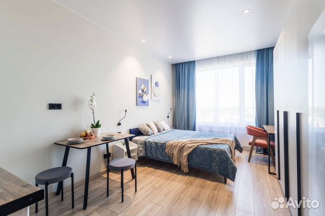 

Квартира-студия, 26 м², 1 кровать