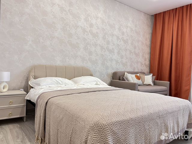

Квартира-студия, 35 м², 2 кровати