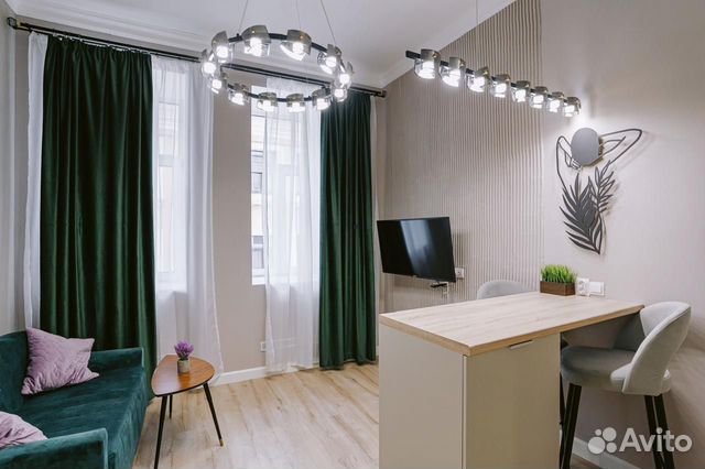 

Квартира-студия, 22,8 м², 2 кровати