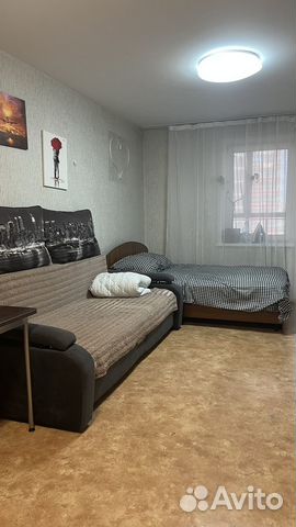 

Квартира-студия, 42 м², 2 кровати