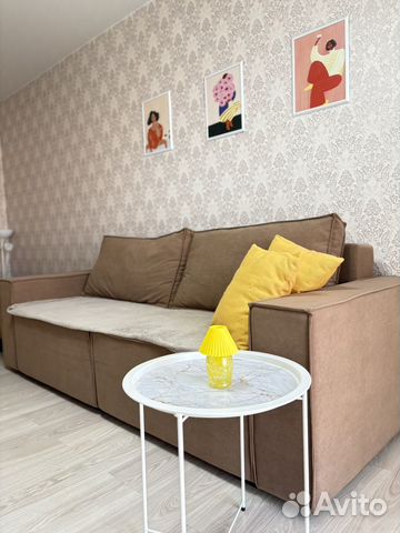 

1-к. квартира, 38 м², 2 кровати