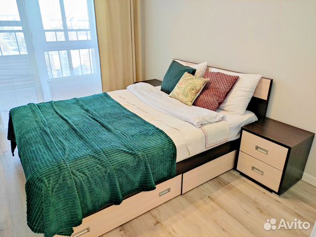 

1-к. квартира, 30 м², 2 кровати