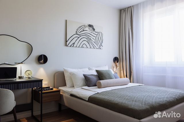 

1-к. квартира, 32 м², 2 кровати