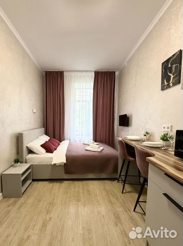 

Квартира-студия, 20 м², 1 кровать