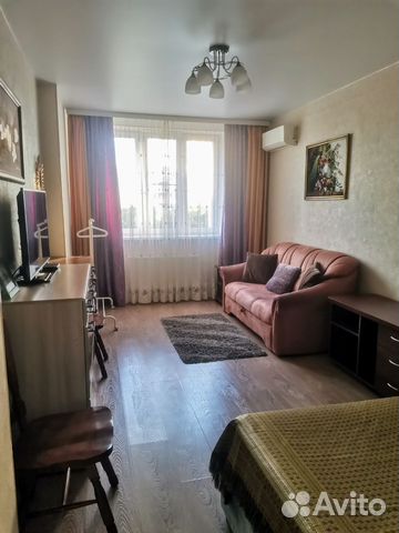 

1-к. квартира, 40 м², 3 кровати