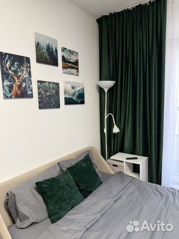 

Квартира-студия, 28 м², 1 кровать
