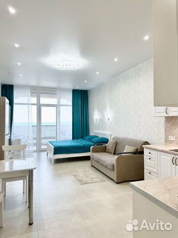 

Квартира-студия, 50 м², 2 кровати