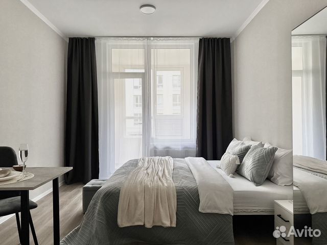 

Квартира-студия, 24 м², 1 кровать