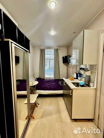 

Квартира-студия, 11 м², 1 кровать