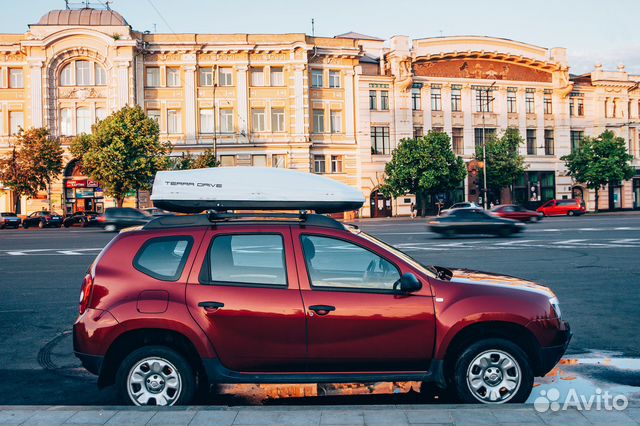 Автобокс Terra Drive 480литров Белый глянцевый