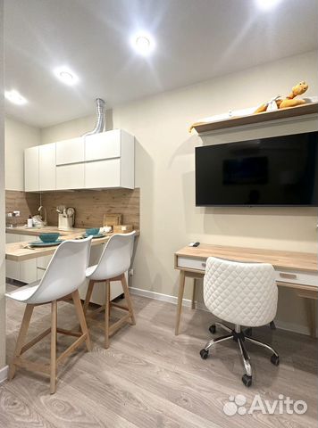 

Квартира-студия, 23 м², 2 кровати