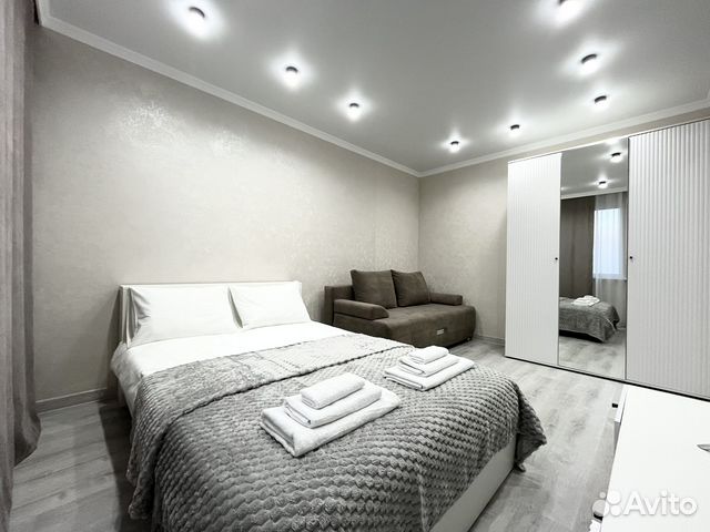 

1-к. квартира, 43 м², 2 кровати