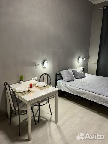 

Квартира-студия, 25 м², 2 кровати