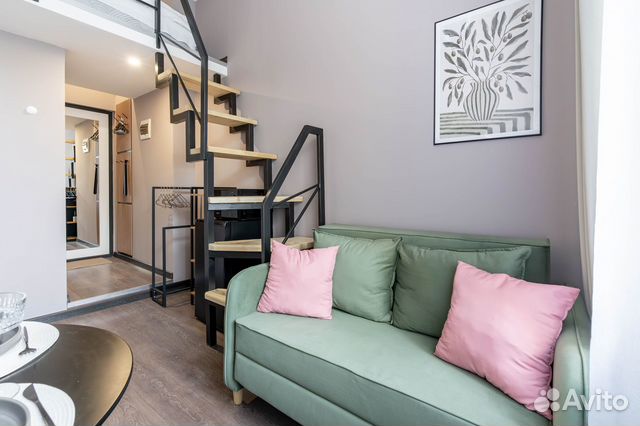 

Квартира-студия, 20 м², 2 кровати