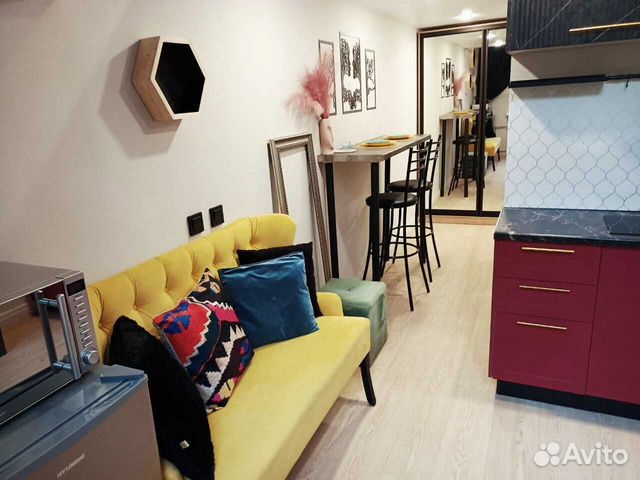

Квартира-студия, 29 м², 1 кровать