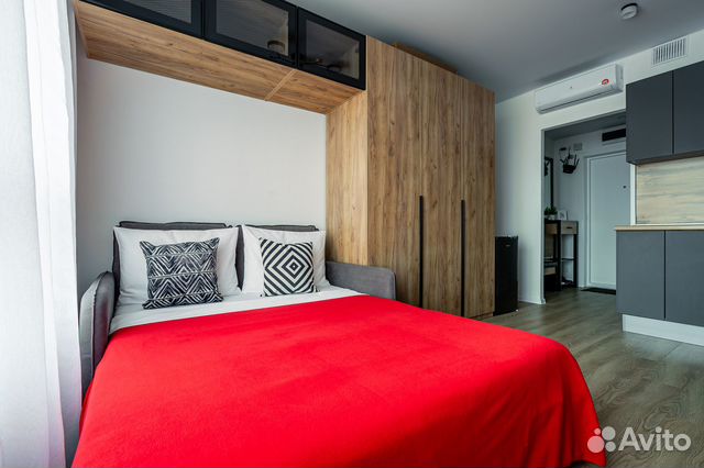 

Квартира-студия, 20 м², 1 кровать