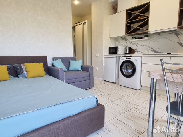 

Квартира-студия, 22 м², 2 кровати