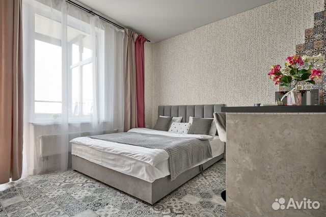 

Квартира-студия, 35 м², 2 кровати