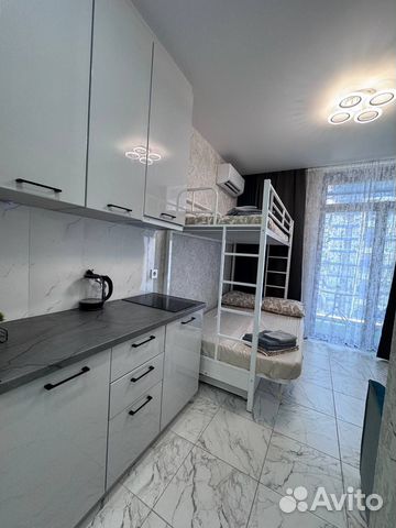

Квартира-студия, 18 м², 2 кровати