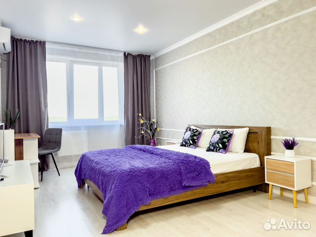 

1-к. квартира, 39 м², 2 кровати