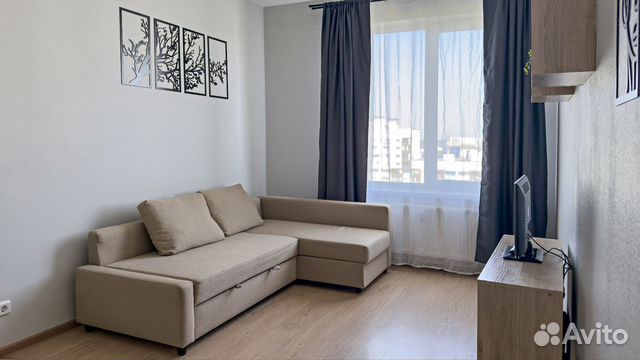 

1-к. квартира, 32 м², 2 кровати