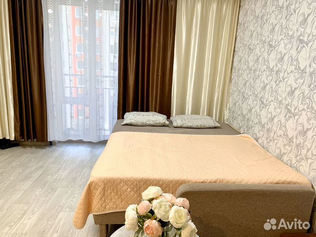 

Квартира-студия, 32 м², 2 кровати
