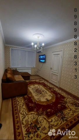 

2-к. квартира, 45 м², 2 кровати