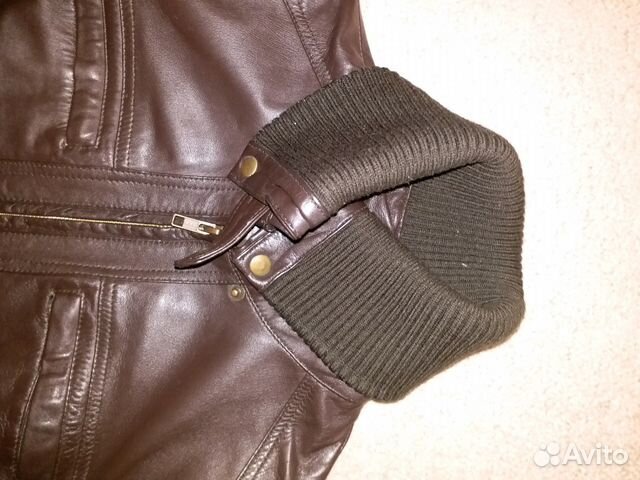 Кожаная куртка Mango Кожаная куртка Mango