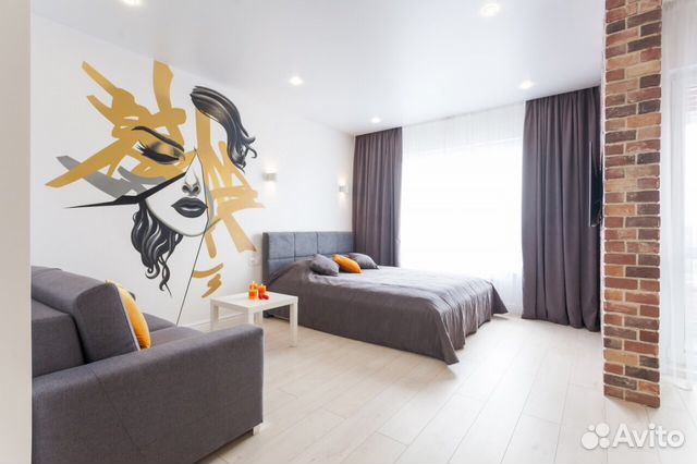 

1-к. квартира, 42 м², 1 кровать