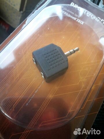 Аудио разветвитель 3.5 jack 2x3.5 jack Аудио разветвитель 3.5 jack 2x3.5 jack