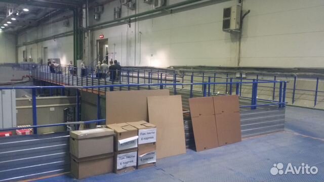 Мезонин на колоннах. Экономия складской площади Мезонин на колоннах. Экономия складской площади