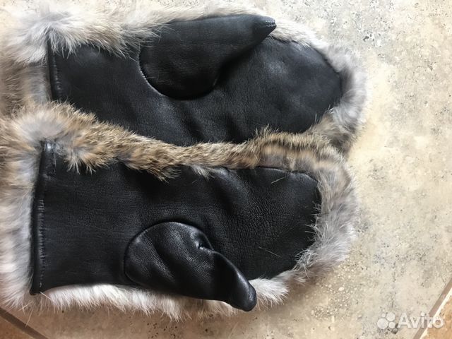 Варежки из шкурок кролика Варежки из шкурок кролика