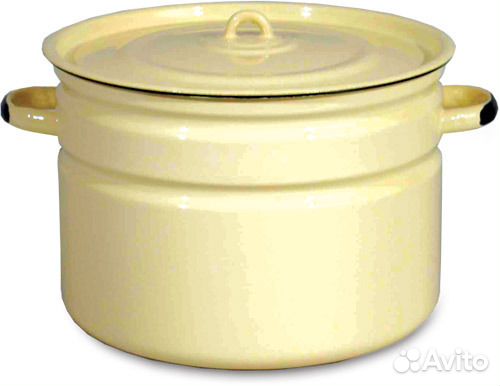 Эмалированные баки, кастрюли, ведра, тазы