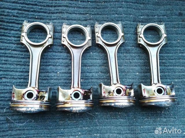 Поршни с шатунами BZB,cdab фольксваген ауди 1,8L