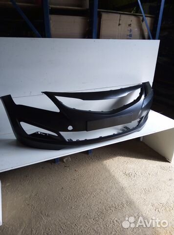 Солярис (рестайлинг) бампер передний