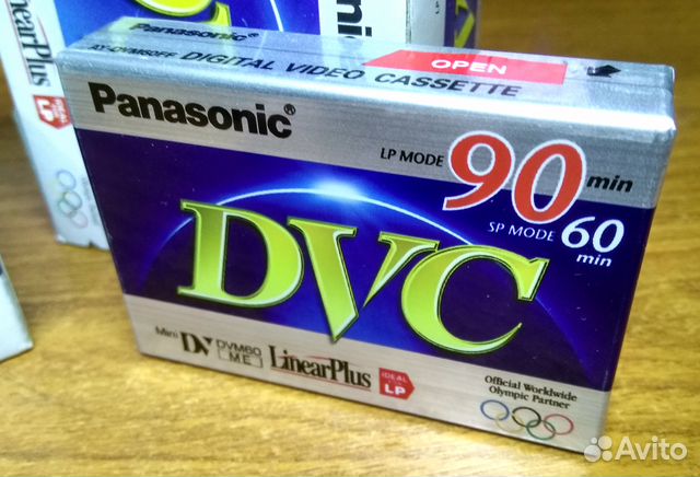MiniDV видеокассета Panasonic (новая)