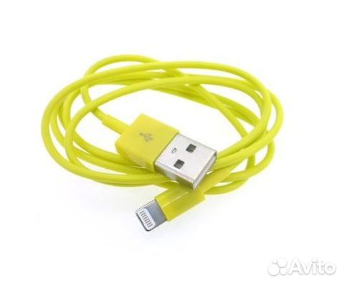 Кабель USB 8 pin iPhone 5S/5C/5/6/6+ / iPad Желтый