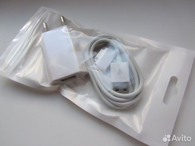 Кабель и зарядник Apple iPhone (iPod, iPad) USB