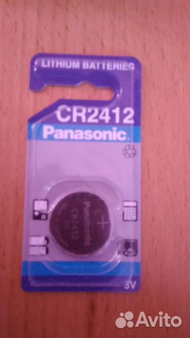 Батарея CR 2412 Panasonic