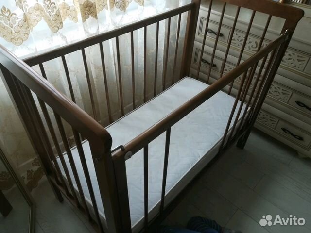 Кровать детская с ортопедическим матрасом